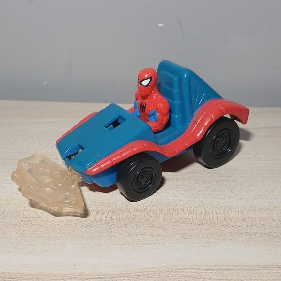 Vintage 1990's LOT McDonald’s Animated Marvel Spider-Man Figure Toys Kids Meal - Picture 6 of 13